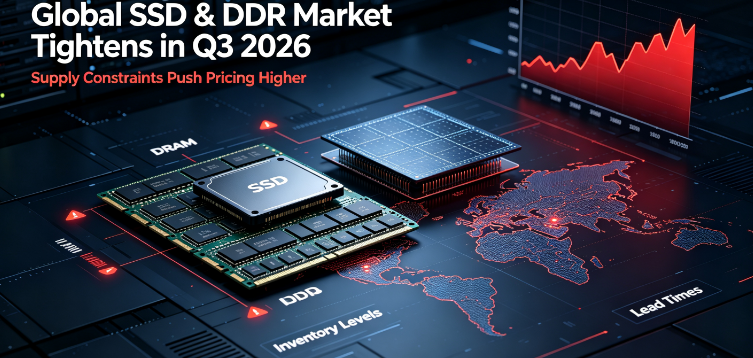 Harga SSD & DDR Global Melonjak pada Q3 2026 Di Tengah Ketatnya Pasokan yang Didorong oleh AI; GUDGA Mempertahankan Pasokan yang Stabil untuk Mitra B2B Global