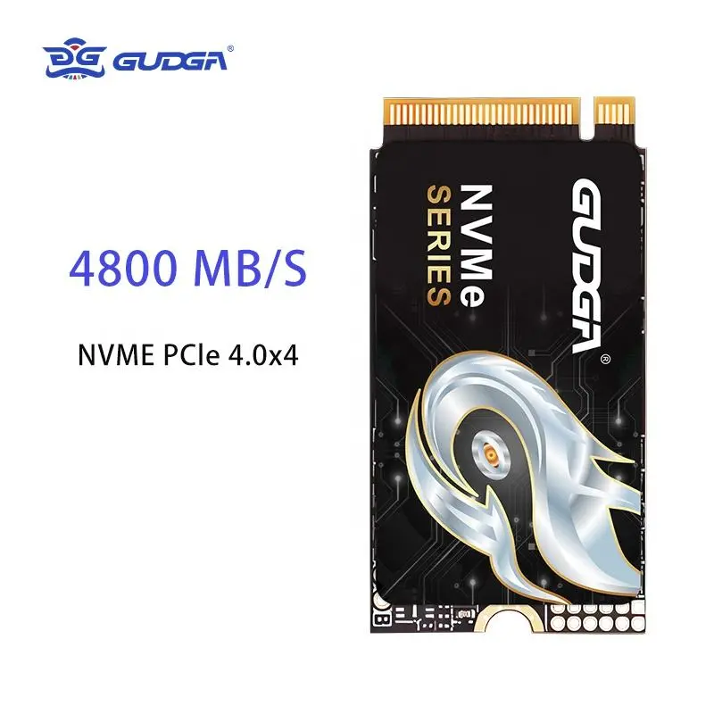 2242 Panjang PCIE Gen4 SSD Kecepatan Baca 5000MB/dtk
