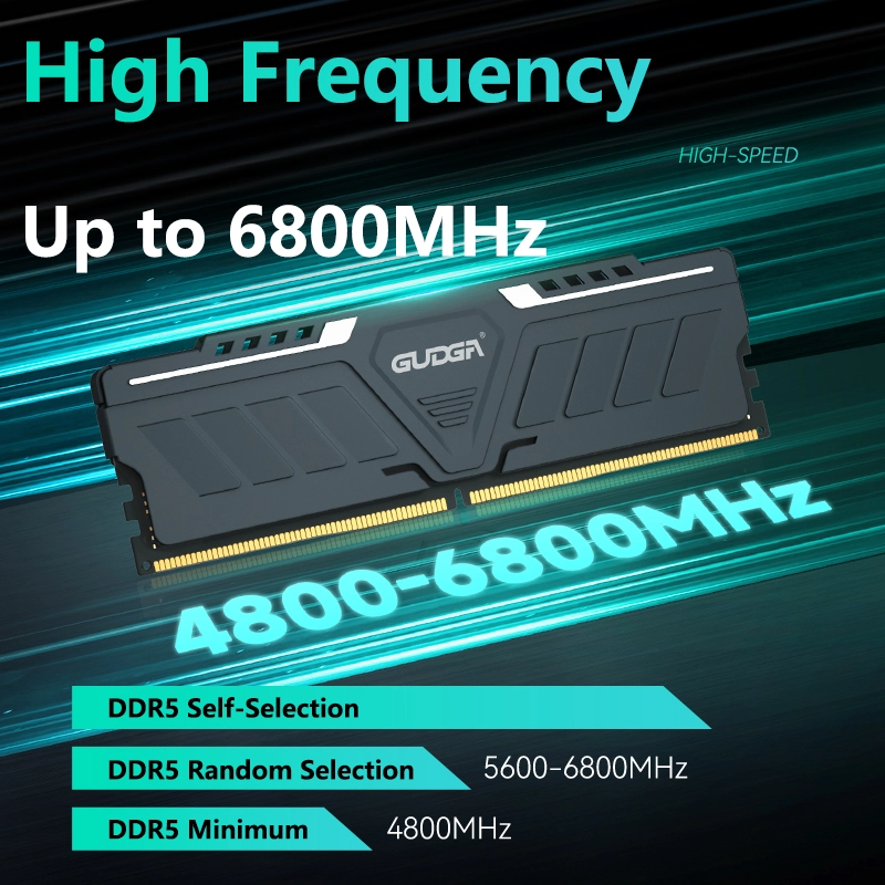 DDR5 Desktop Memory with Heatsink 4800MHz 5200MHz 5600MHz