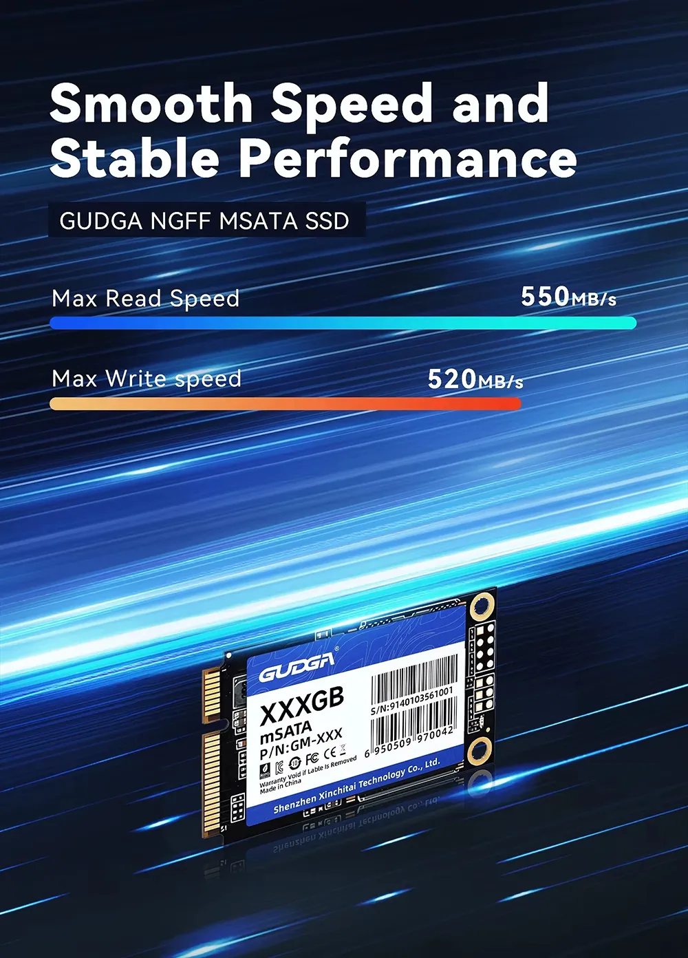 Laptop SSD mSATA SSD